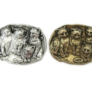 Brass Four Kitten Design , Made in the USA