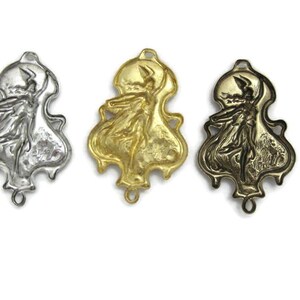 Brass Goddess Athena Plaque , Made in the USA image 2