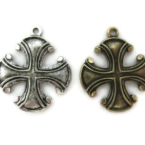 Brass Vintage Design Medium Cross , Made in the USA