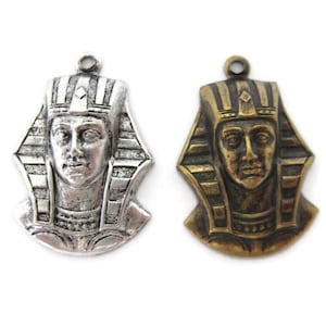 Brass Small Pharaoh with Ring (2 pieces) , Made in the USA