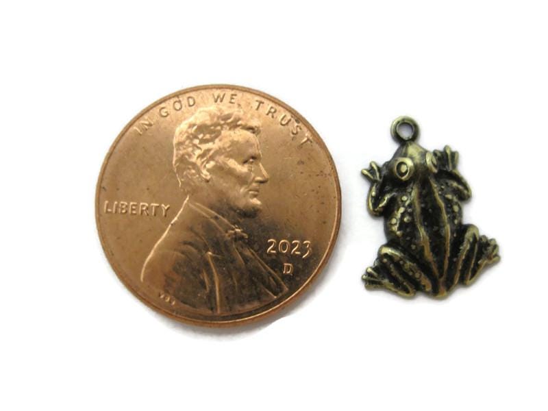 古印 中国 日本 真鍮製 金印様形状 抽象動物 文字あり 希少 真鍮 印章 キーホルダー（にわとり）ニワトリ 鶏 鳥 頭 中国