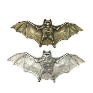 Brass Vintage Design Large Flying Bat , Made in the USA