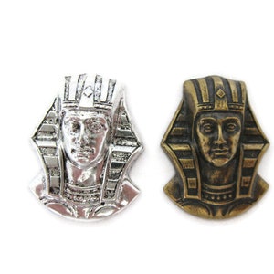 Brass Vintage Design Small Pharaoh (2 pieces) , Made in the USA