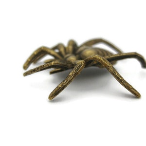 Brass Vintage Design Dapt Spider with Raised Legs , Made in the USA image 3