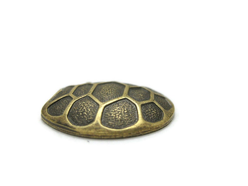 Metal Turtle Shell Brass Turtle Shell Made in the USA | Etsy