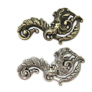 Brass Vintage Design Left Facing Father of the Wind , Made in the USA