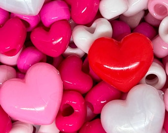 Valentine's Day Heart Bracelet and Necklace Bead Kit