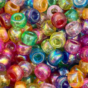 Jelly Kandi Beads from Japan, Pony Beads