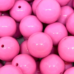 20 mm rosa Bubble Gum Perlen - Chunky & lebendige für Standout Schmuck