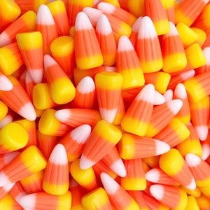 Halloween Candy Corn Cabochons - Lifesize Realistic Treats