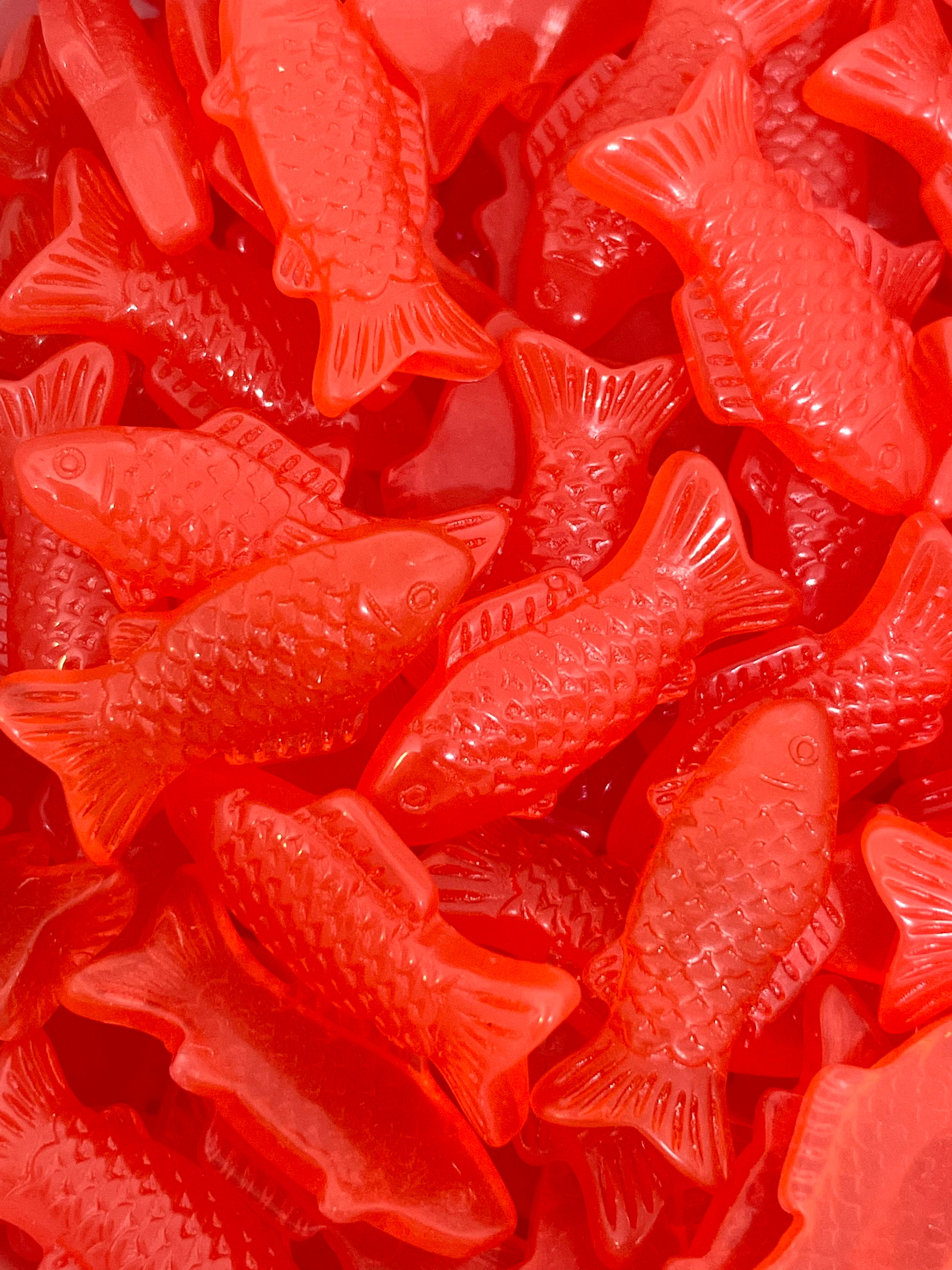 Yummy Looking Small Swedish Fish Fake Candies, Slime Topping, Fake