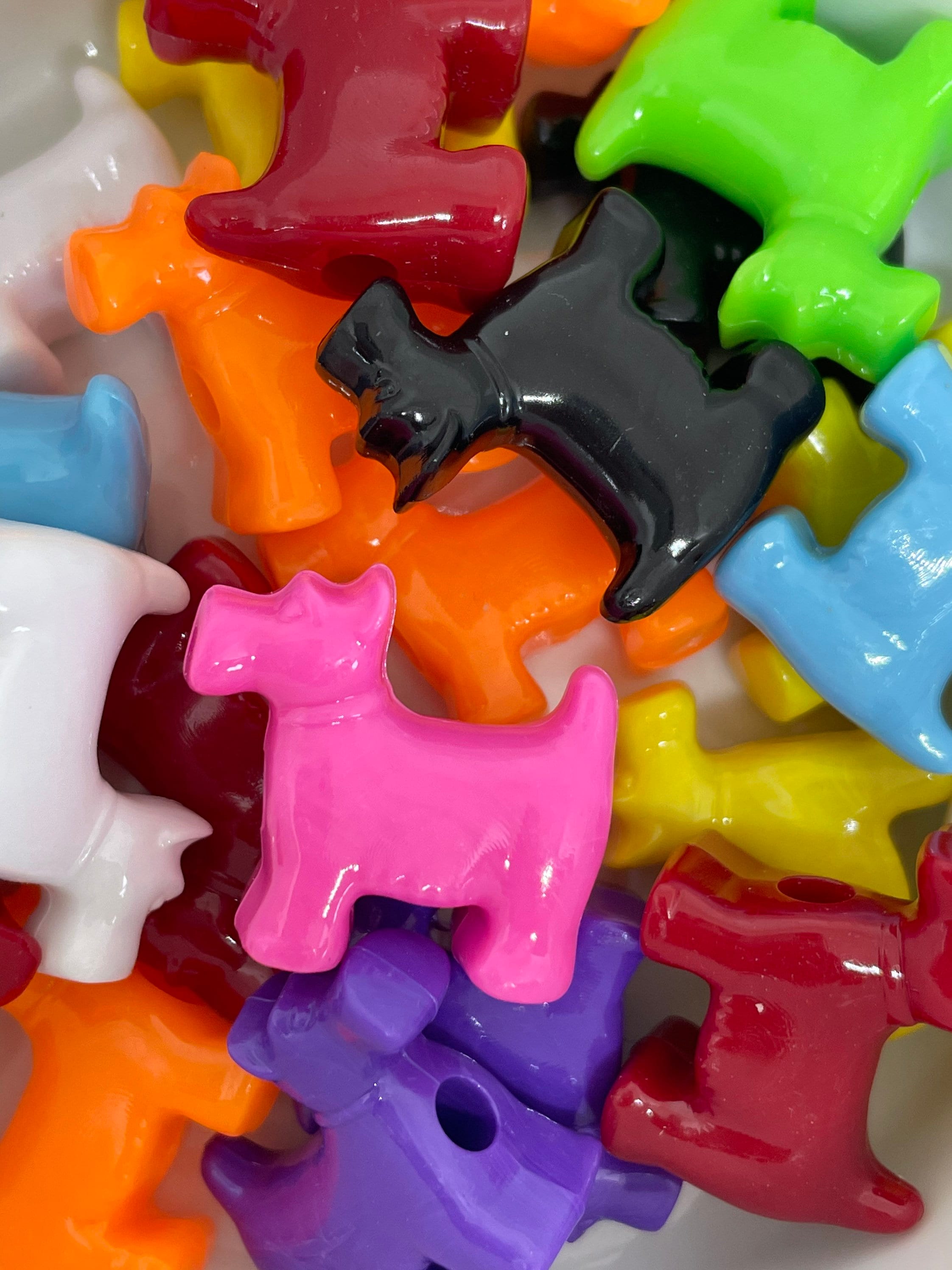 Scotty Dog Beads Dog Animal Beads Pet Beads Pet Dog Beads Etsy