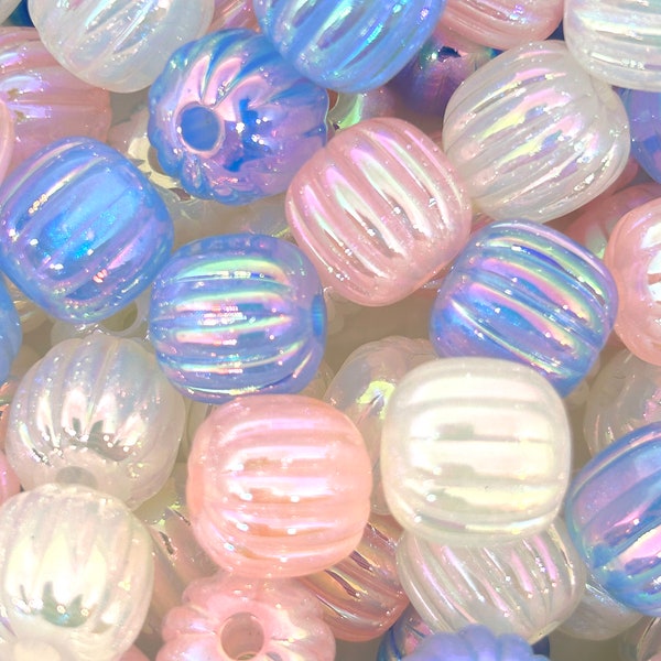 15mm Chunky Kawaii Aurora Pastel Beads