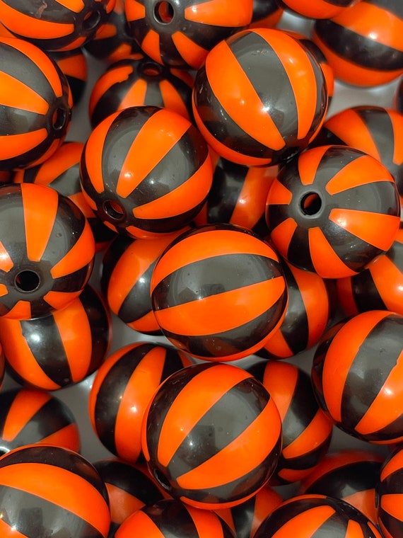 Halloween Gumball Beads- 08 Halloween Gumball Beads- 08