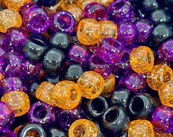 Midnight Magic Bead Mix, Halloween Pony Beads