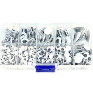 Creepy Googly Eyes Kit for Crafts - 600 Pieces, Eye balls