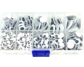 Creepy Googly Eyes Kit for Crafts - 600 Pieces, Eye balls