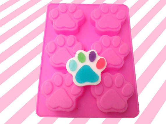 Paw print baking mold sale