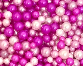Magenta Pink Mix von Fake Streuseln für Slime, Slime Add Ins, Slime Zubehör für Crunchy Slime