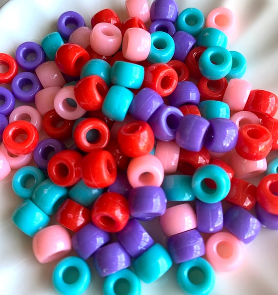 Kandi Beads, Unicorn Mix, Pony Beads 100 Pc Set 