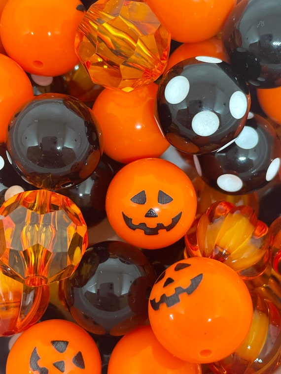 Halloween Gumball Beads- 05 Halloween Gumball Beads- 05