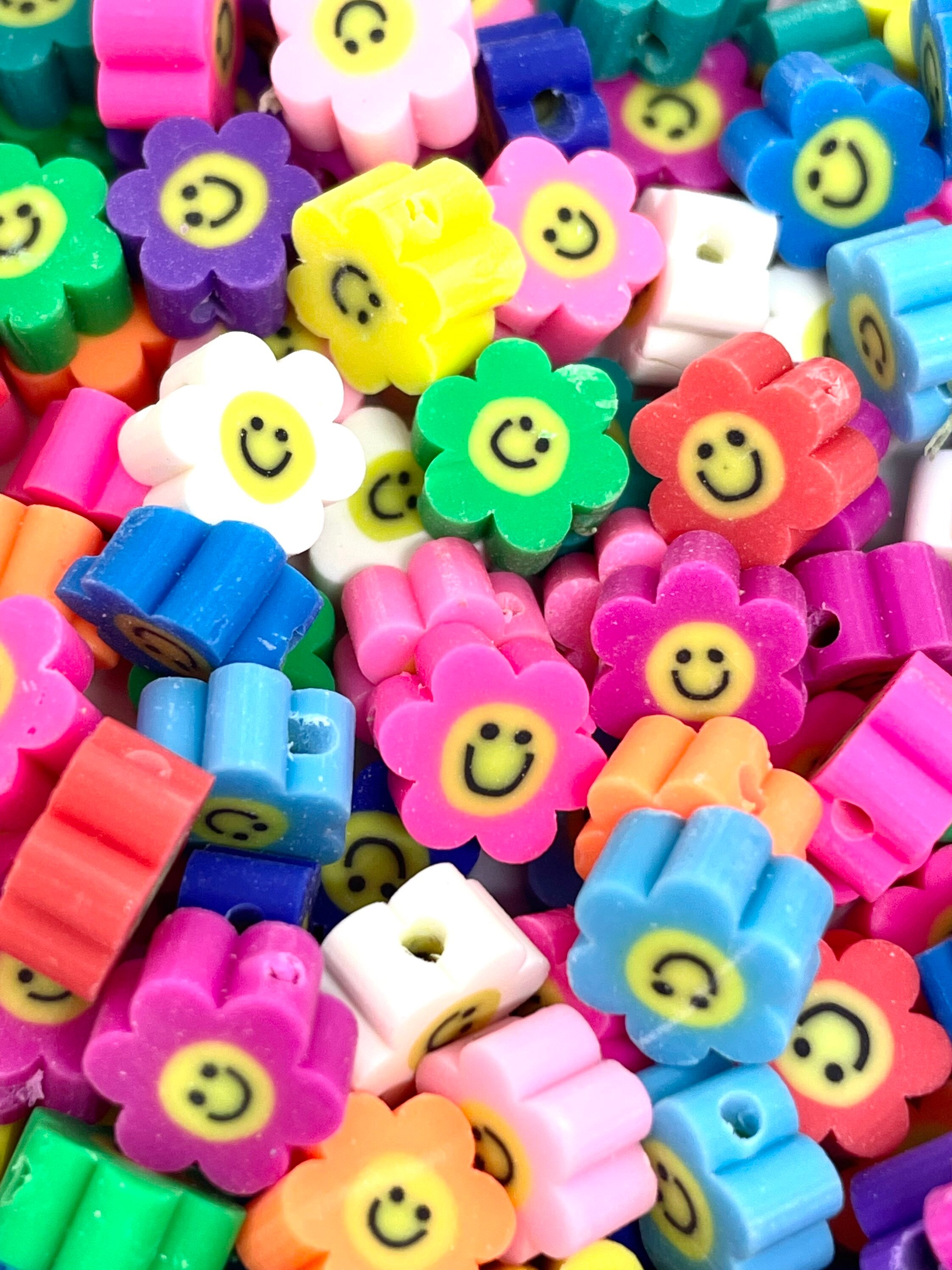 20 Mixed Animal Head Beads Assorted Polymer Clay Beads Cute Zoo Beads –  Smileyboy Beads