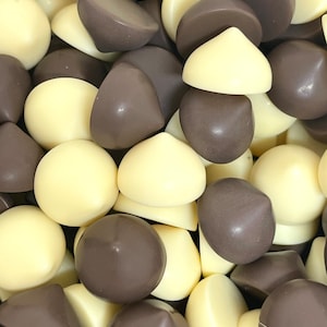 Fake White and Milk Chocolate Chip Mix for Slime, Slime Mix-Ins, Toppings, Add-Ins, Candy Cabochons