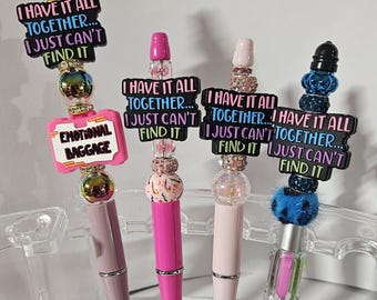 Beaded Pen I Have It All Together AM1-AM4