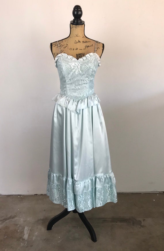 Vintage 80’s Zum Zum Formal Dress