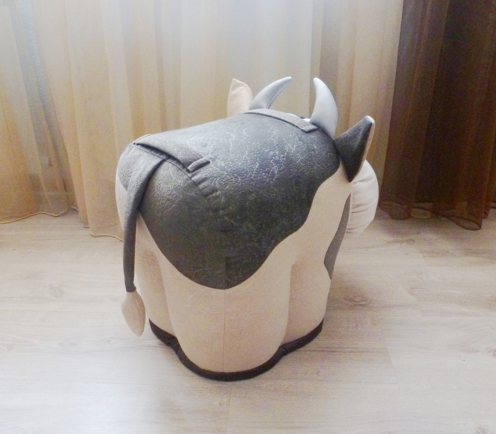 Vache Pouf Ottoman Childrens pouf Kids pouf Meubles Etsy