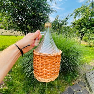 NEW Wicker bottle 2 L