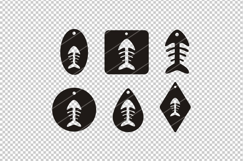 Download Fish Skeleton Earrings Fish Earrings Fish Clipart Cutting Files Cameo Files Cricut Files Fish Skeleton Svg Fish Bones Svg Fish Bone Svg Books Tutorials Craft Supplies Tools Lifepharmafze Com