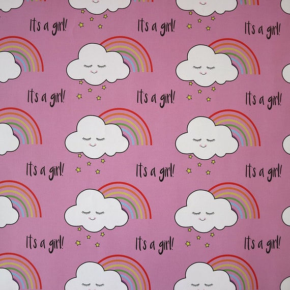 baby girl gift wrap
