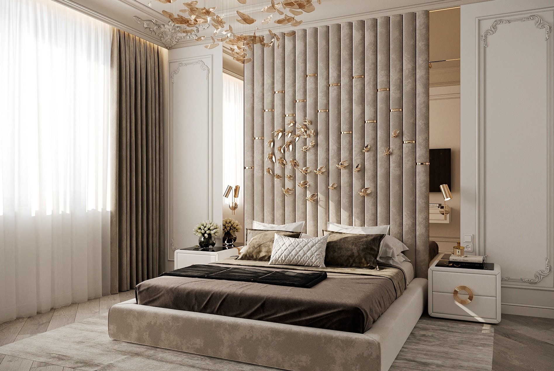Personalized custom Made Upholstered Twin double queen king