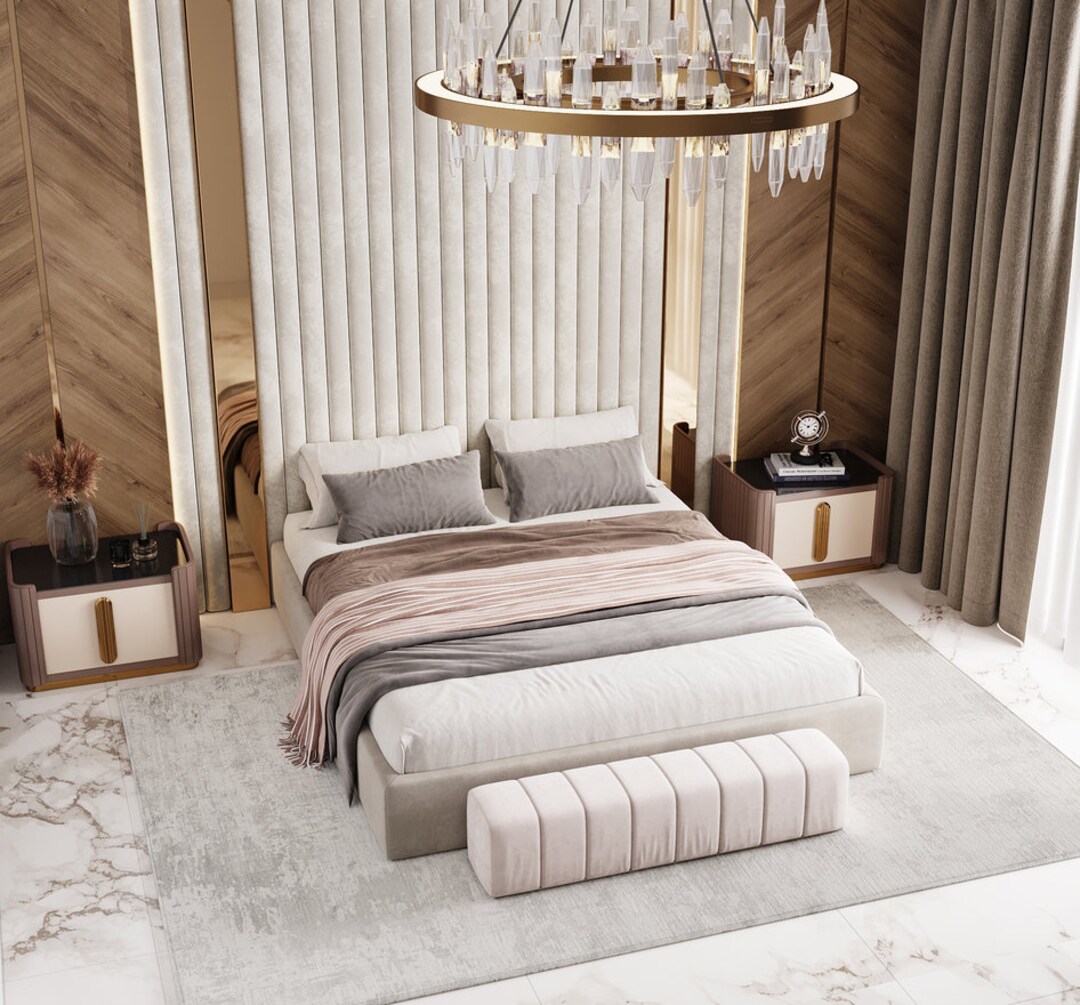 Personalized/custom Made Upholstered Twin/double/queen/king Headboards