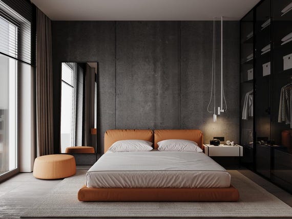 King size custom bed frame discount