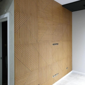 Personalized/Custom Made  - Wooden Wall Panels - Wooden Wall Decor - Wooden 3D Wall Panels - Art Decor - Easy To Install