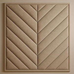 Upholstered Wall Headboard Panels – Custom King Headboard – Soft Padded Wall Panels for Bedroom Decor