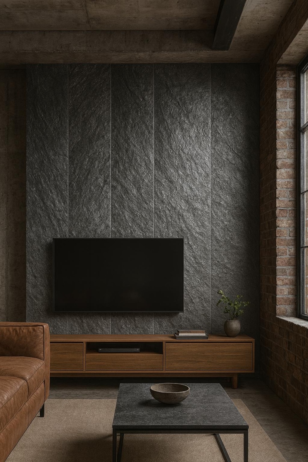 Stone Veneer Wall Panels • MDF Covered With Real Slate • Natural Stone ...