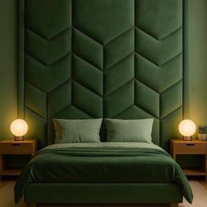 Modern Upholstered Wall Panels – Custom Soft Wall Panels for Bedroom, Living Room, Hallway or Hotel Interior Design