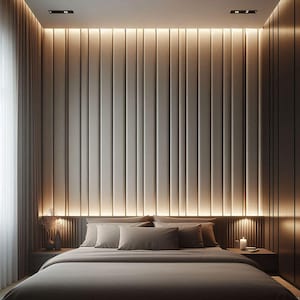 Wall Mounting Headboard, Wall Panels, Velvet Headboard, King Headboard, Queen Headboard, Headboard for any Bed, Any Design, Any Colour