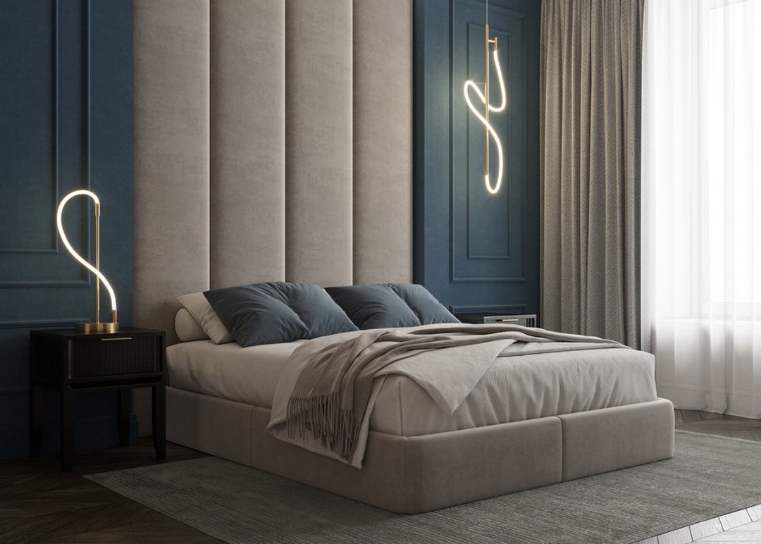 Amoll upholstered panel headboard deals