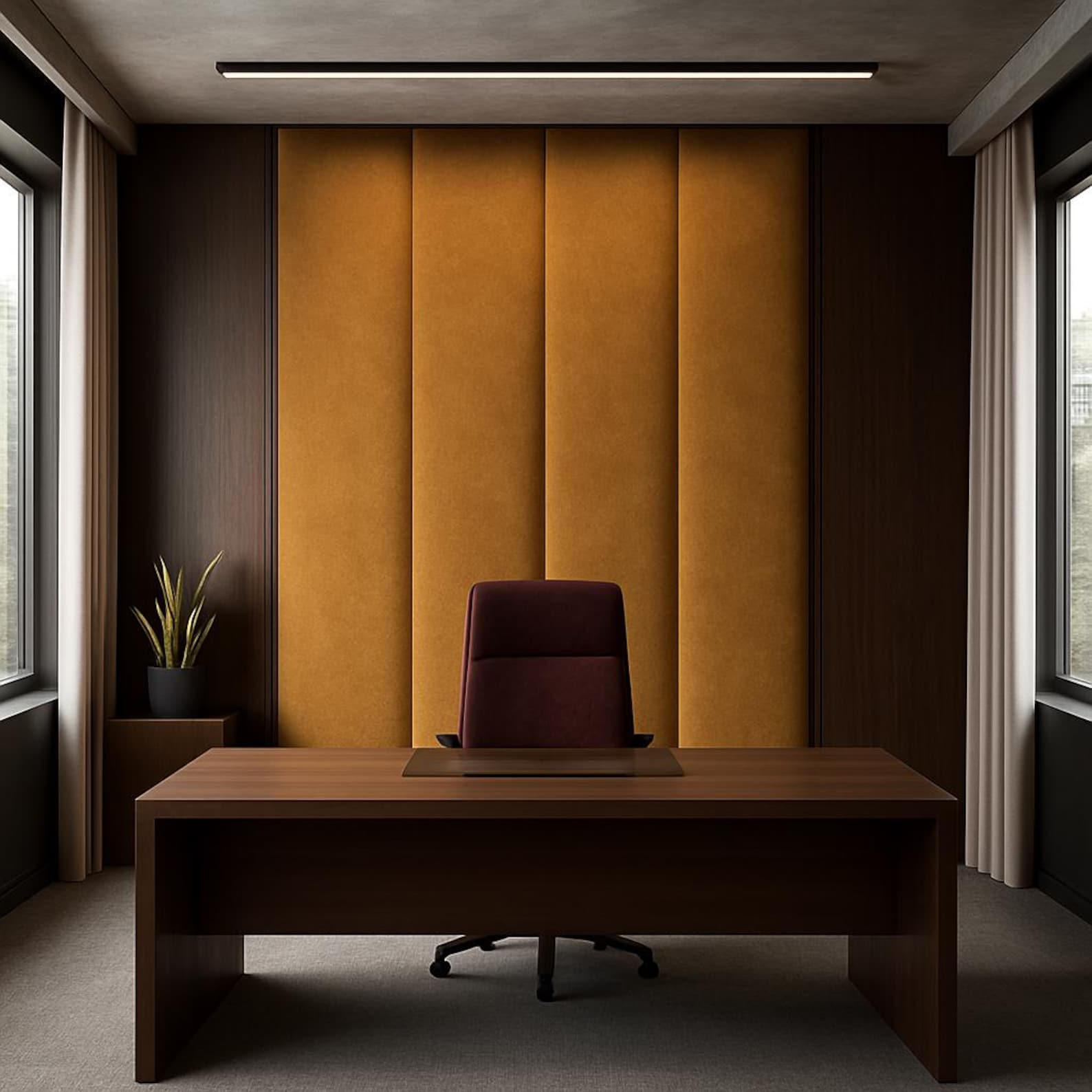 Acoustic Wall Panels for Office & Conference Rooms – Upholstered ...