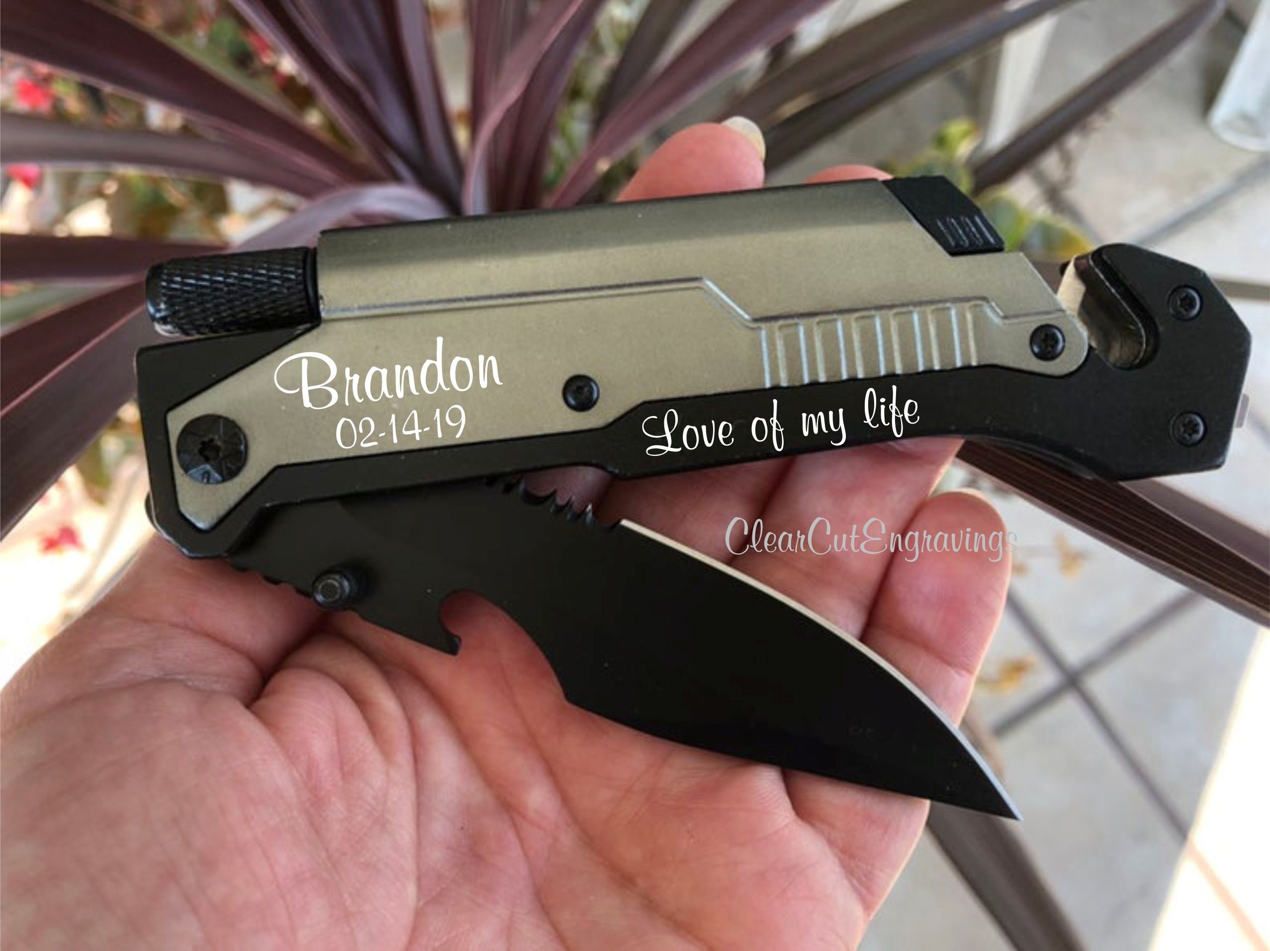 Personalized pocket knife Gift for him Gift for husband Etsy