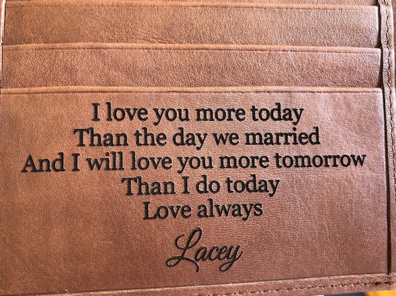 leather anniversary gifts for him