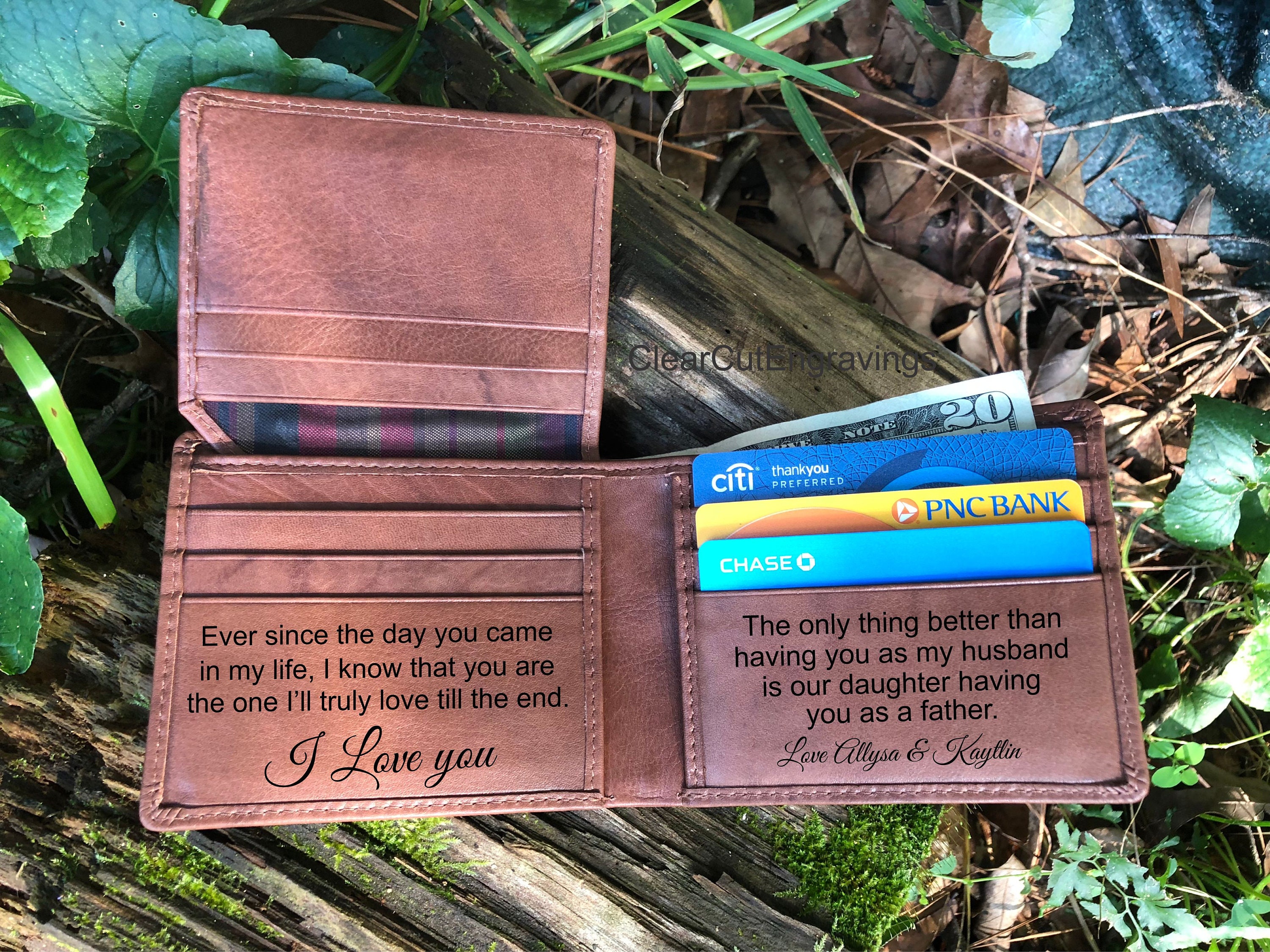 Personalized Engraved Wallets For Men NAR Media Kit