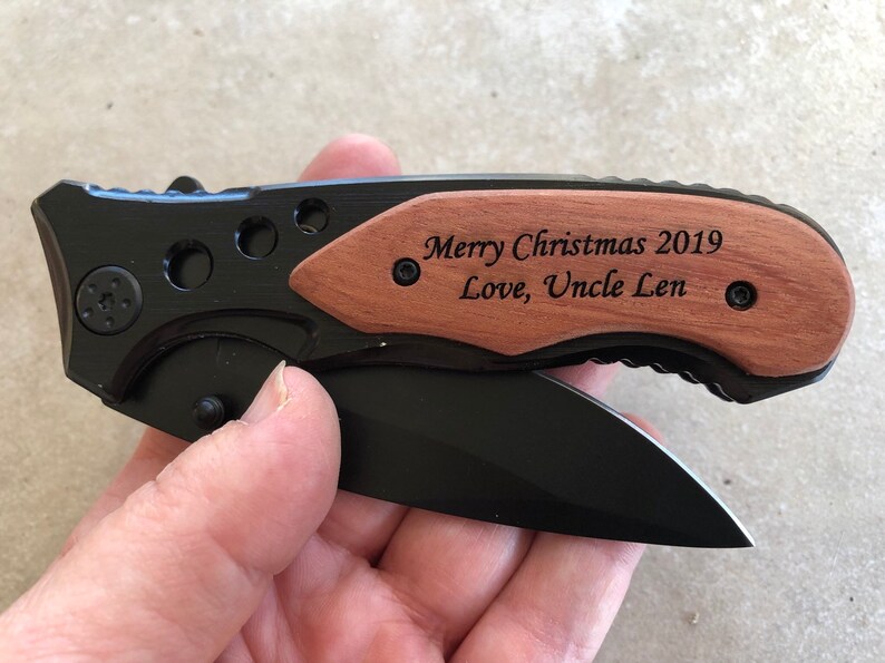 PERSONALIZED POCKET KNIFE Engraved Knife Gift for Him Etsy
