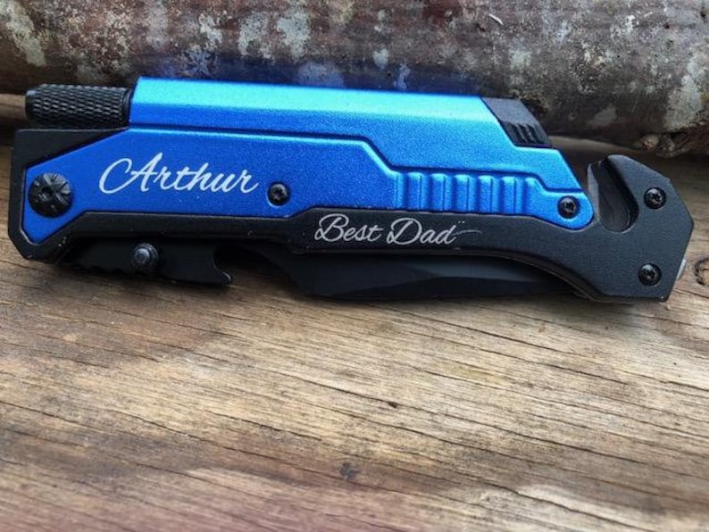 Personalized Law Enforcement Gift Tactical Knife Police Etsy