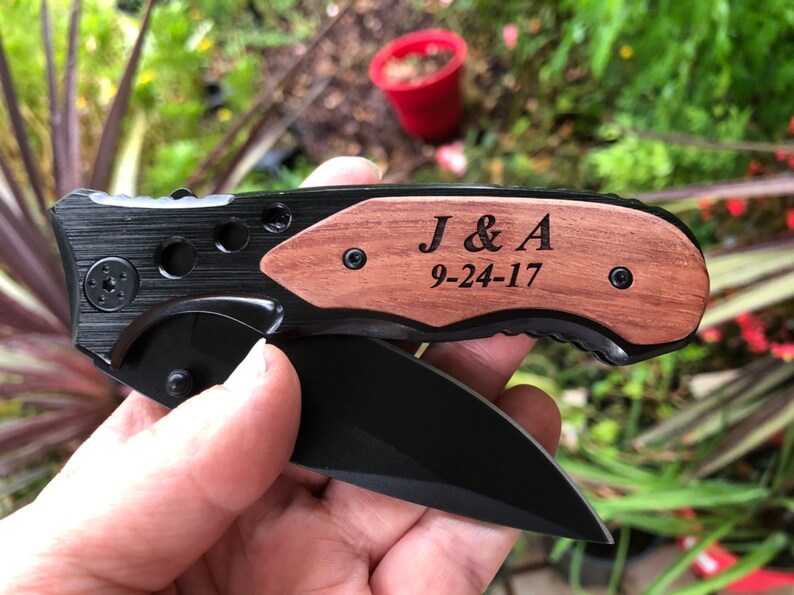 PERSONALIZED POCKET KNIFE Engraved Knife Gift for Him Etsy