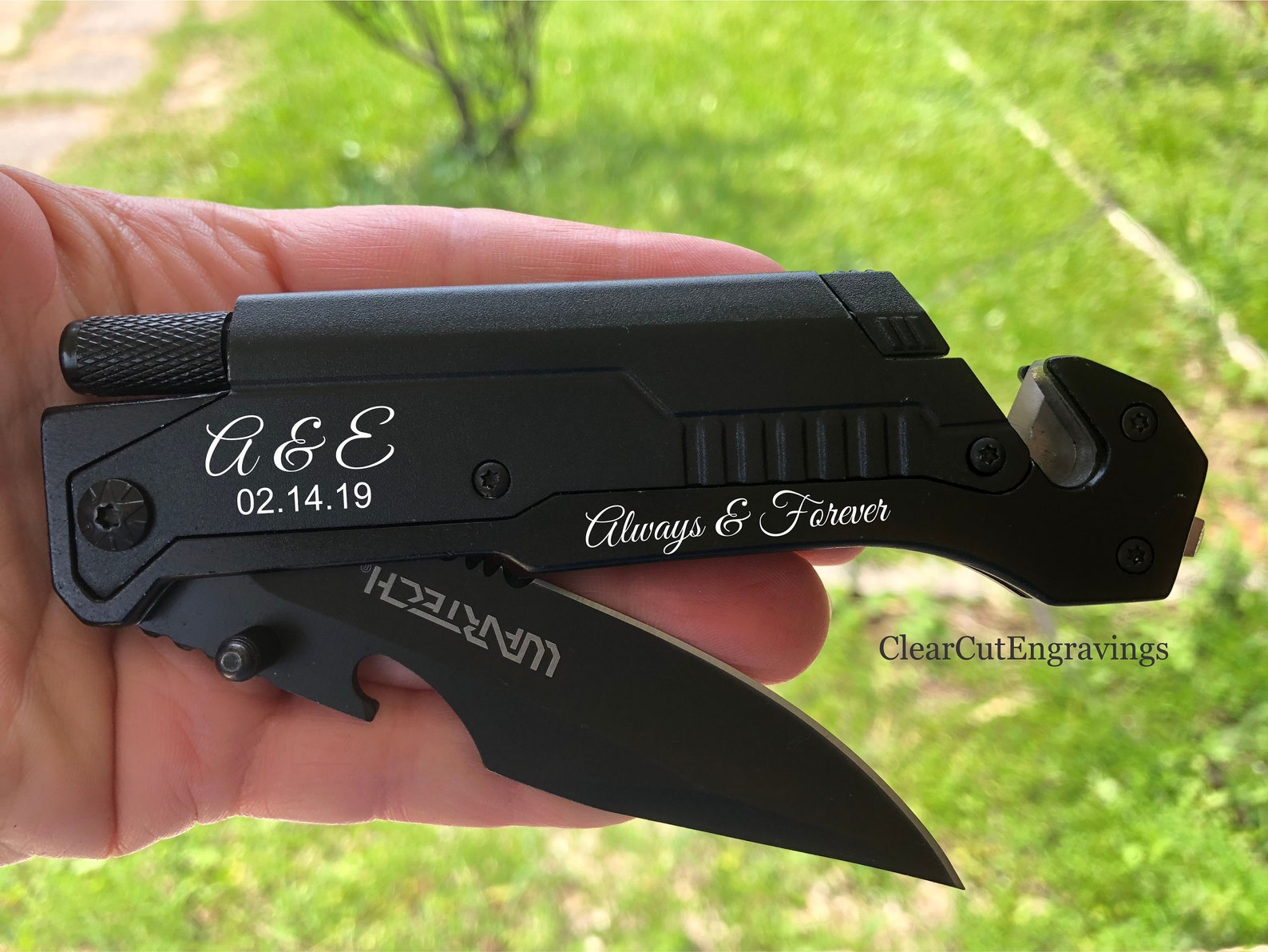 Personalized Pocket Knife Gift for Him Gift for Husband Etsy